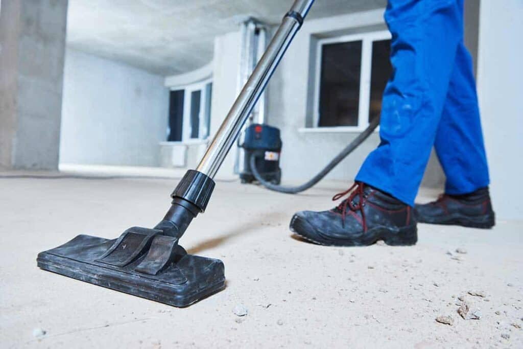 construction cleaning